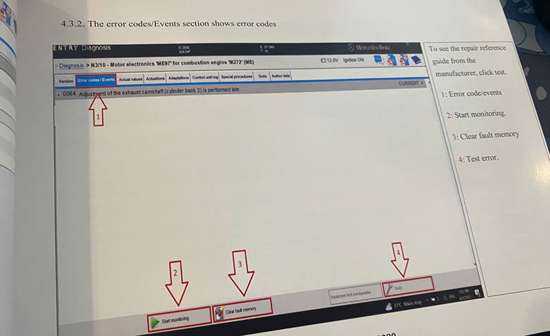 how to use xentry diagnostics software