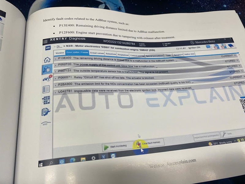 How to use DTS Monaco to read fault code