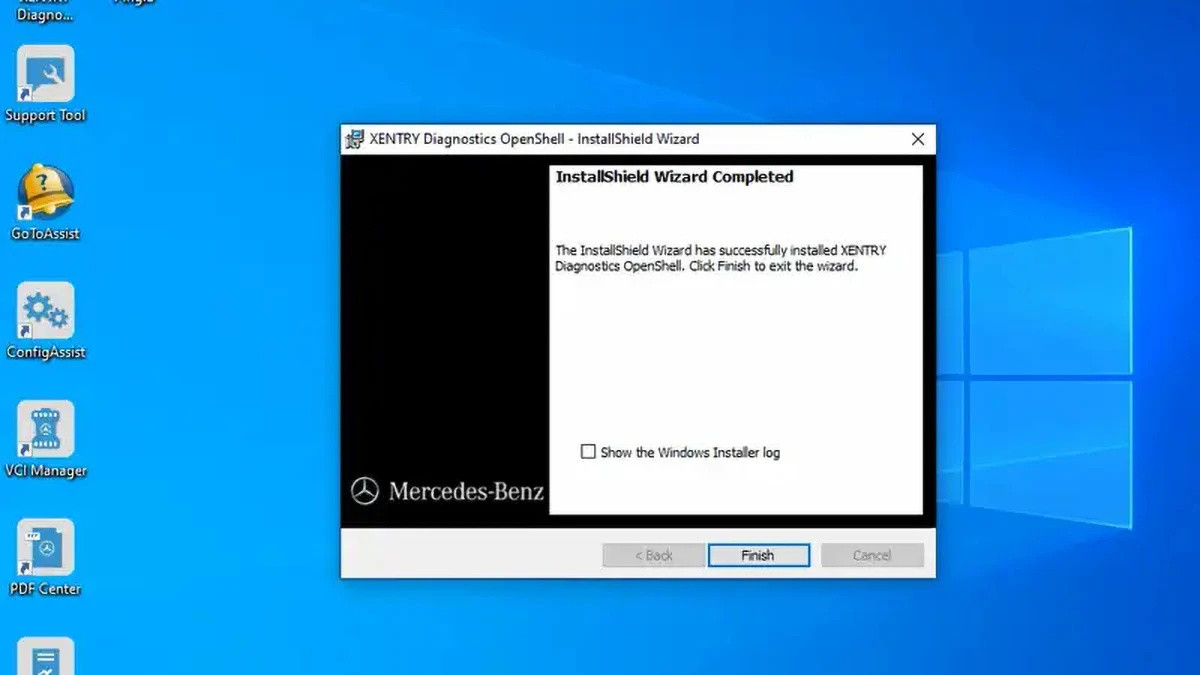 Inserting the Missing File for Xentry