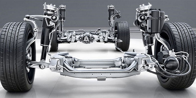 Air Suspension with Adaptive Dampers