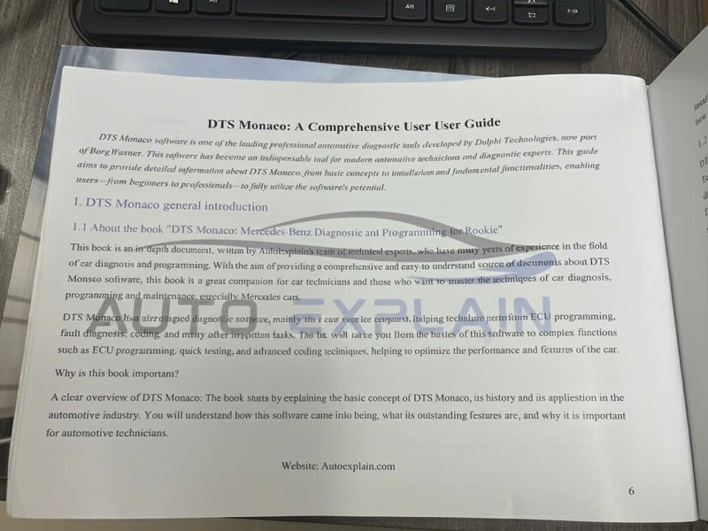 DTS Monaco Guidebook Mercedes – Benz Diagnostic and Programming for Rookie3