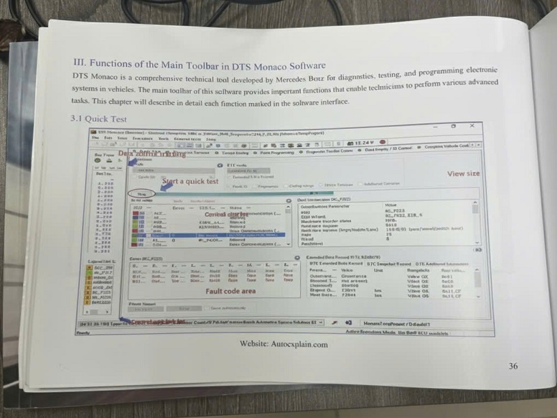 DTS Monaco Guidebook Mercedes – Benz Diagnostic and Programming for Rookie7