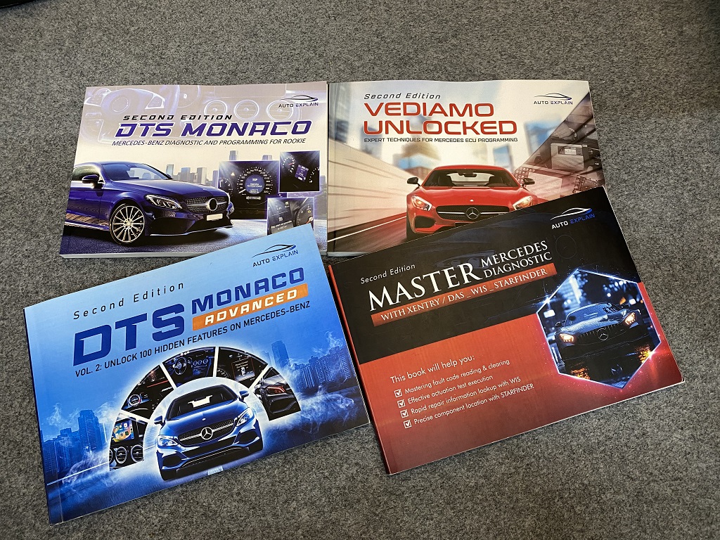 Mercedes Master Diagnostic & Coding Guidebook Combo