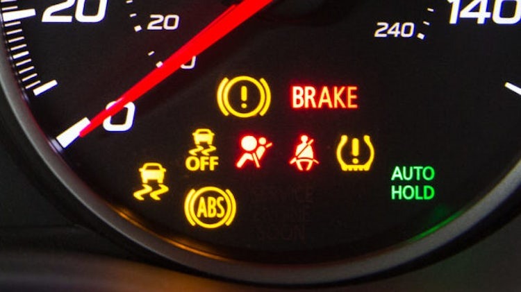 anti lock braking system warning light