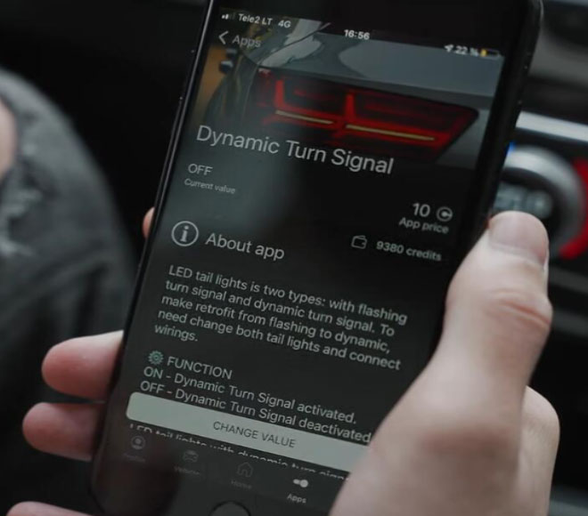 audi dynamic turn signal coding: Modify the Settings