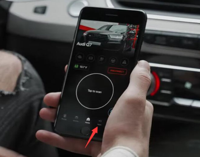 audi dynamic turn signal coding : Access the OBDeleven Applications Menu