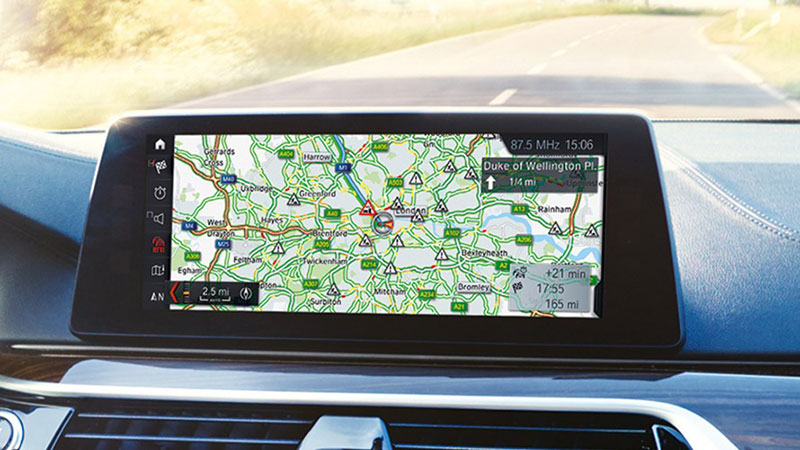 BMW real time traffic info