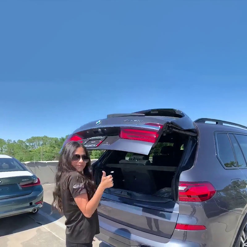 BMW Tailgate Close Speed Adjustment