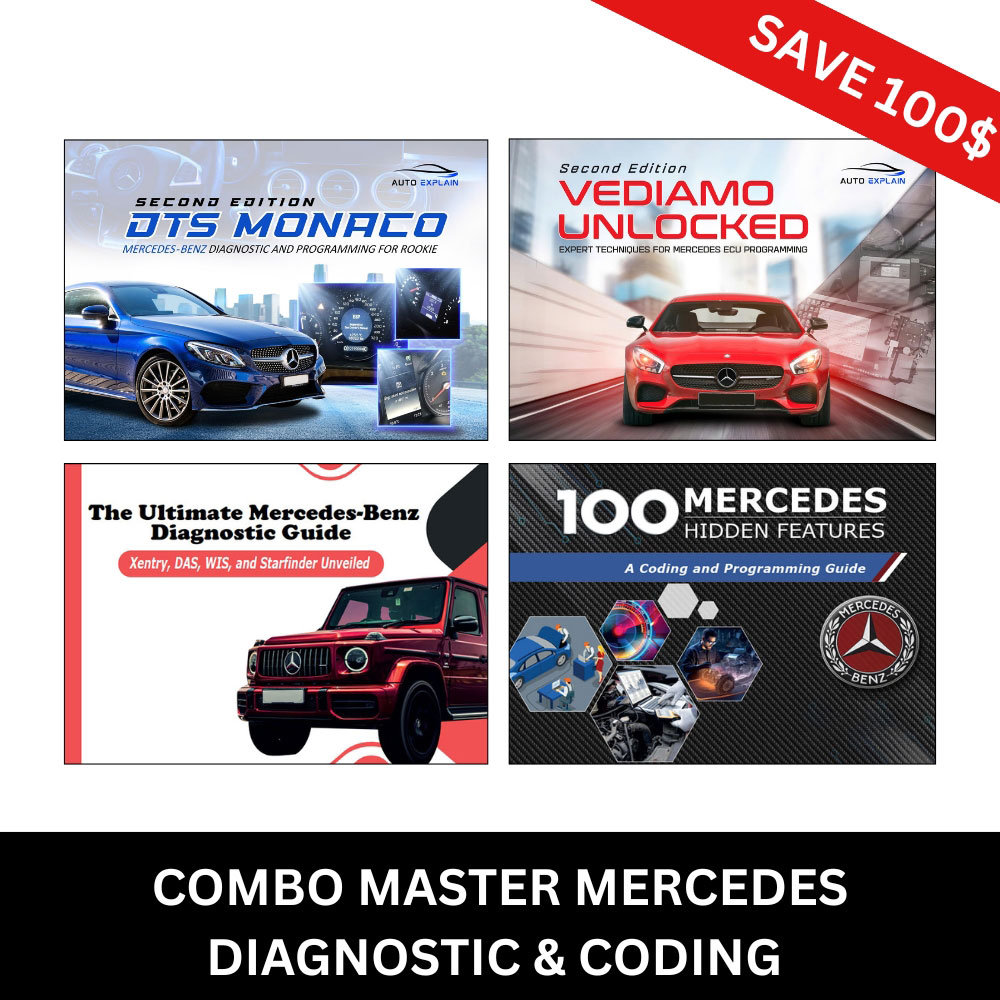Combo: Mercedes Master Diagnostic & Coding Guidebook