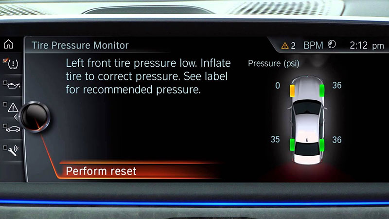 hidden feature BMW - TMPS