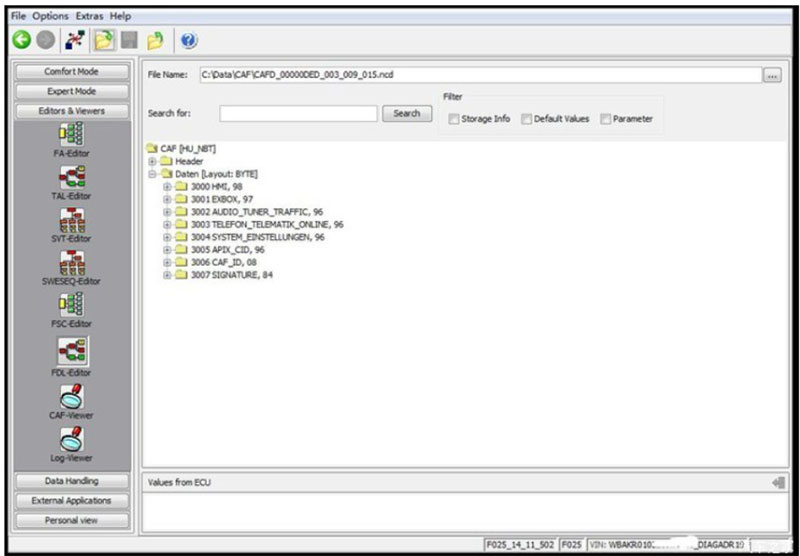 Edit the FDL file to turn on/ turn off bmw lock /unlock sound