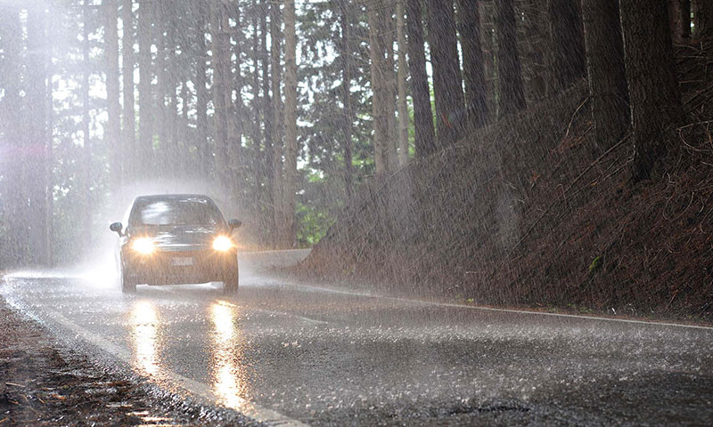 adaptive cruise control problem: Sensor Sensitivity to Weather