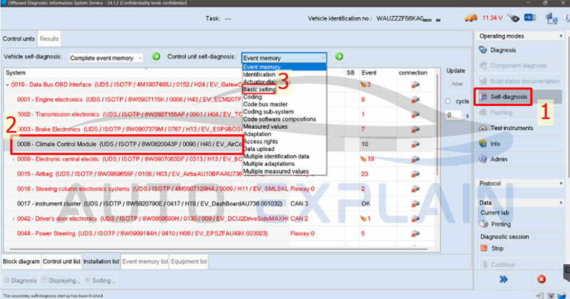 basic setting with odis service