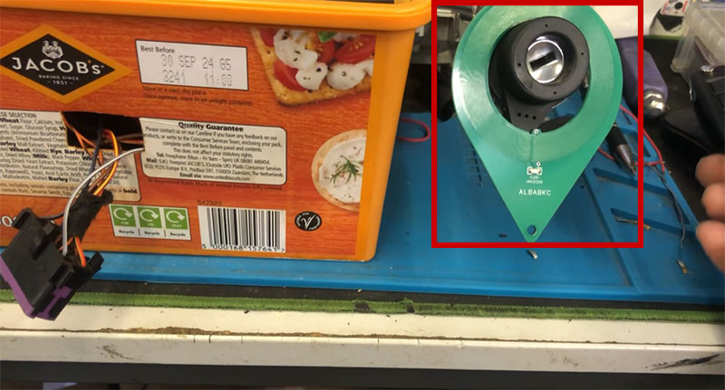 diagnosis Key Reader Coil - p1570 audi error