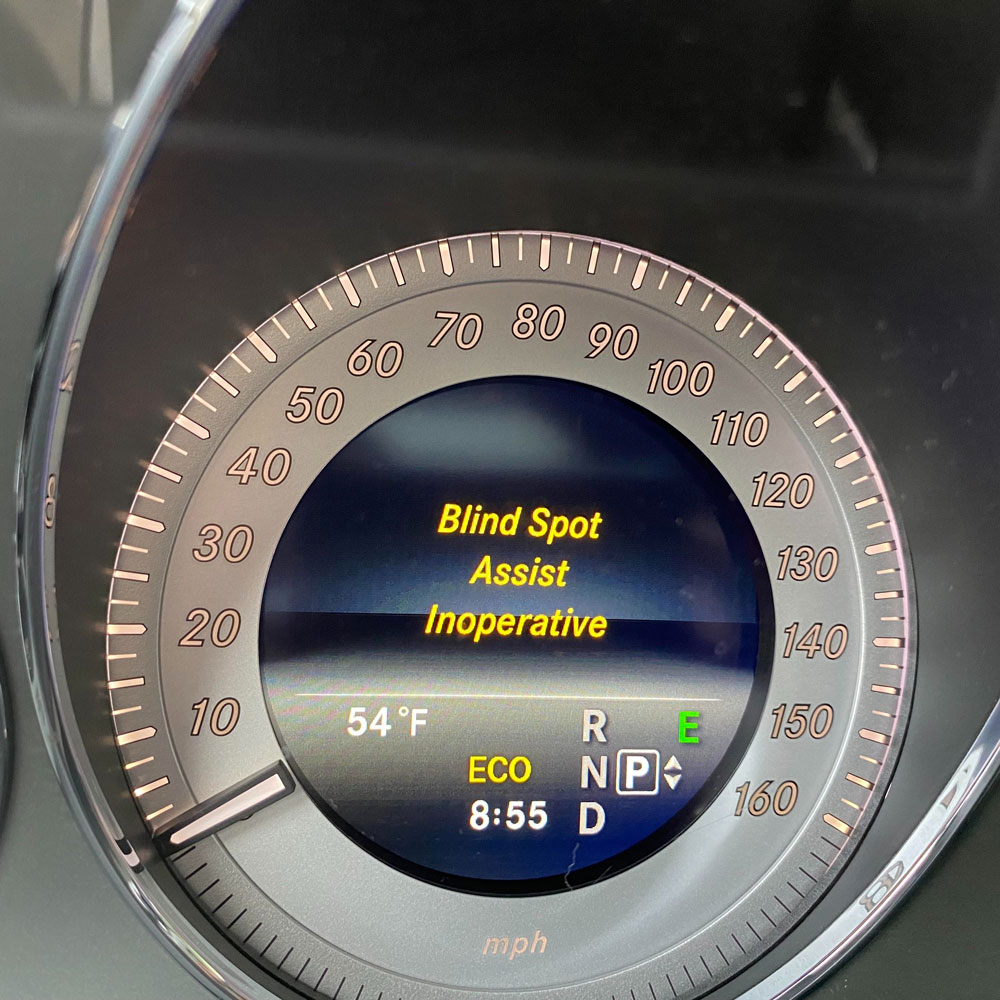 How to Fix Mercedes Benz Blind Spot Assist Inoperative Warning