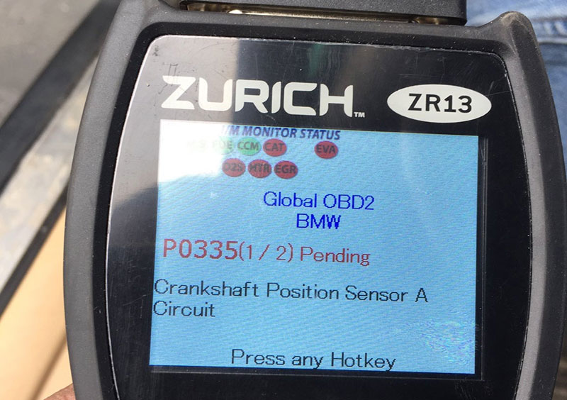 hall effect sensor error
