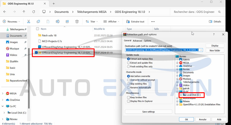 how to download odis engineering