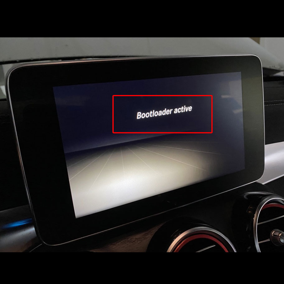 Mercedes Bootloader Active