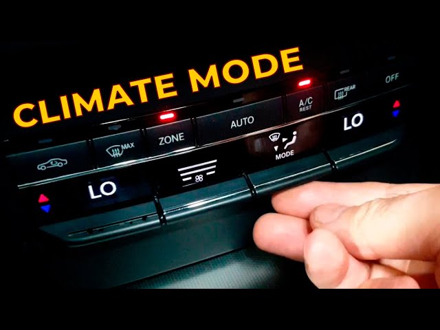 How to Activation 7 Zones of Blowing Climate Control on Mercedes W212 2