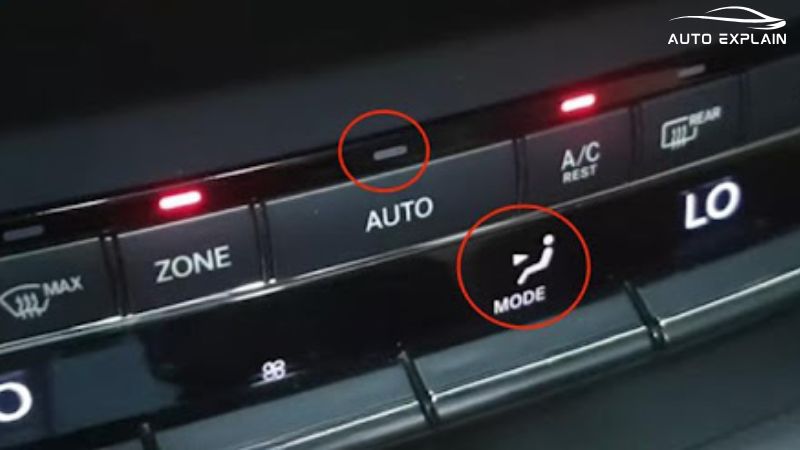 How to Activation 7 Zones of Blowing Climate Control on Mercedes W212