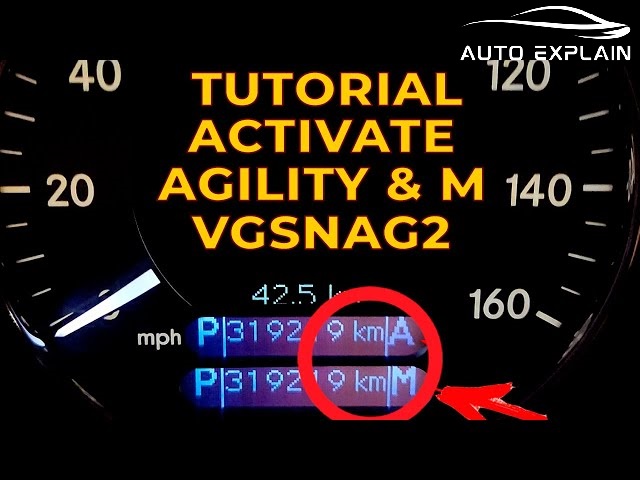 How to Coding Active Agility (A) and Manual (M) mode in Mercedes 5