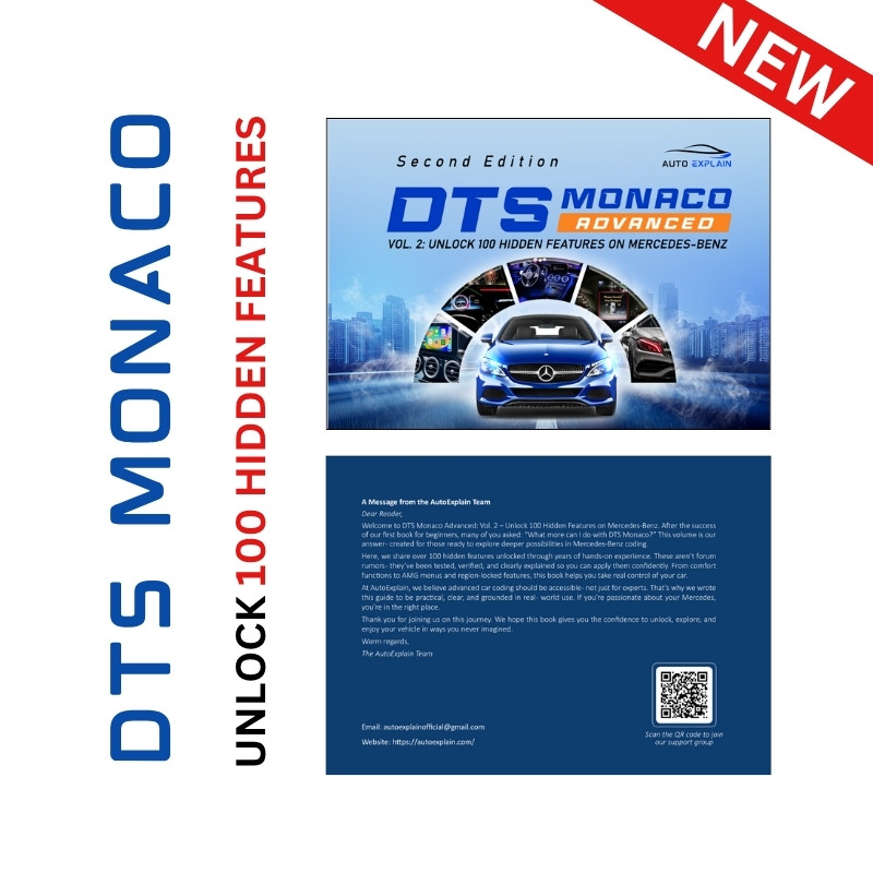 DTS Monaco Advanced: Vol.2-Unlock 100 Hidden Features on Mercedes Benz