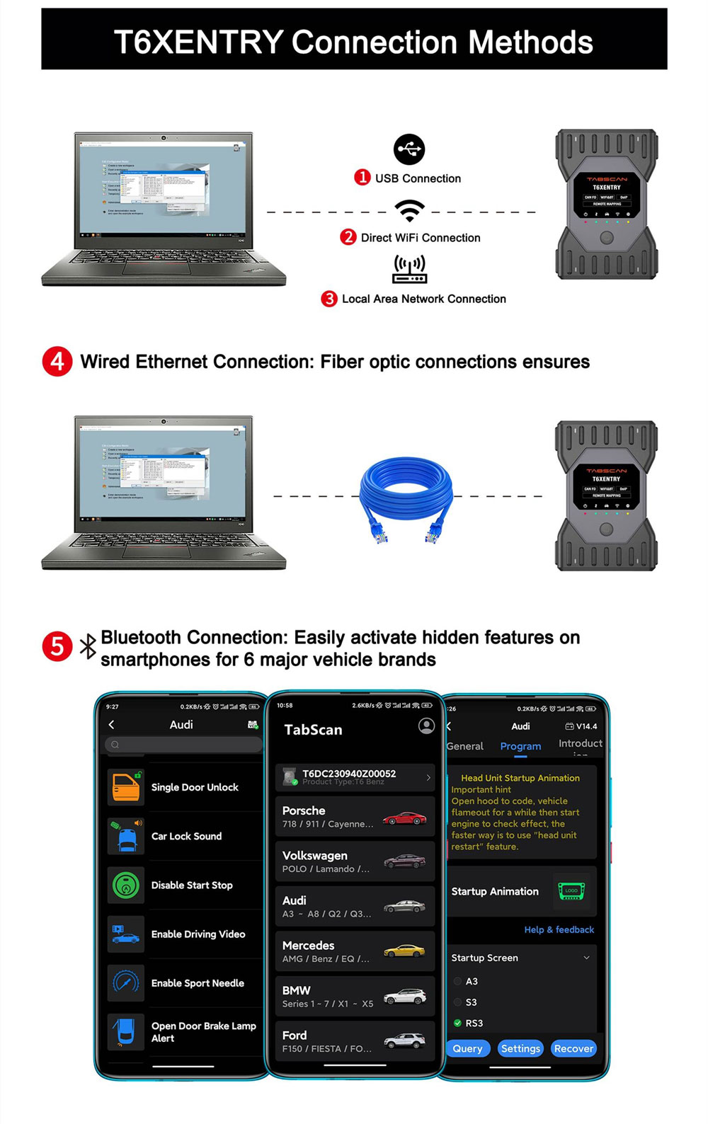 TabScan T6 XENTRY – Professional Diagnostic Tool for Mercedes-Benz