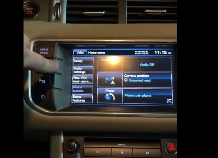 How to reset valet mode L358 4
