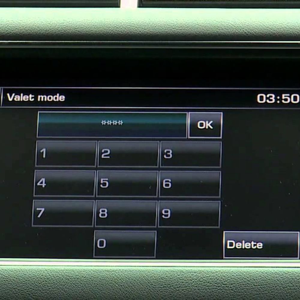 reset valet mode L358