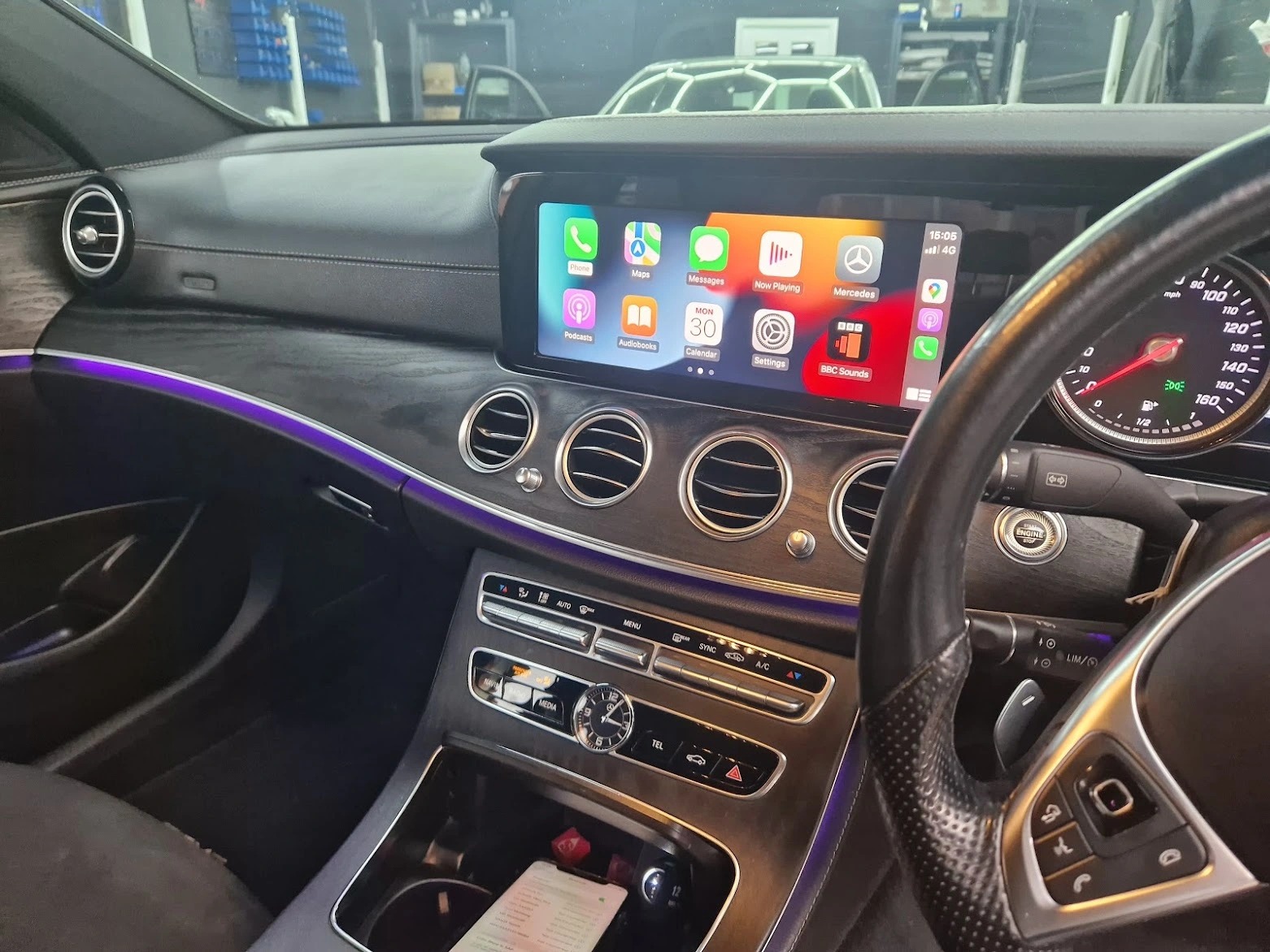 Apple Carplay on Mercedes