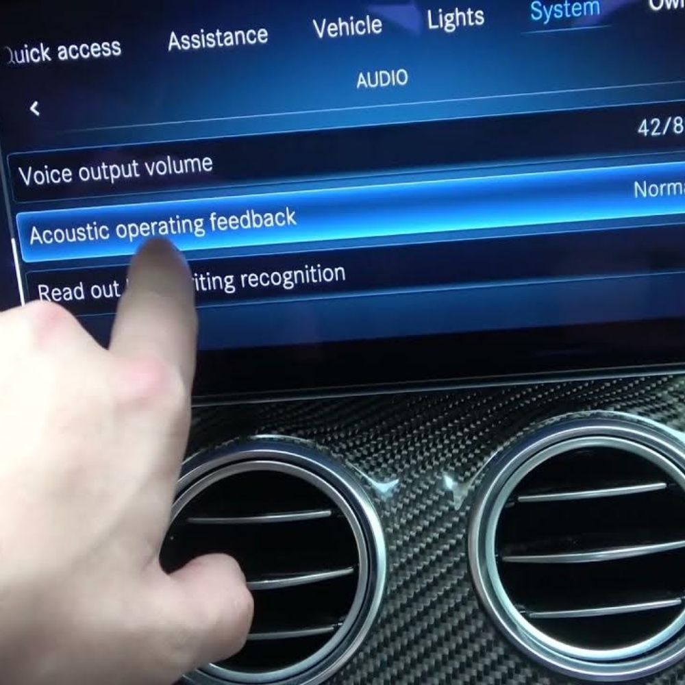 How to Activate Mercedes-Benz Traffic Sign Assist Function