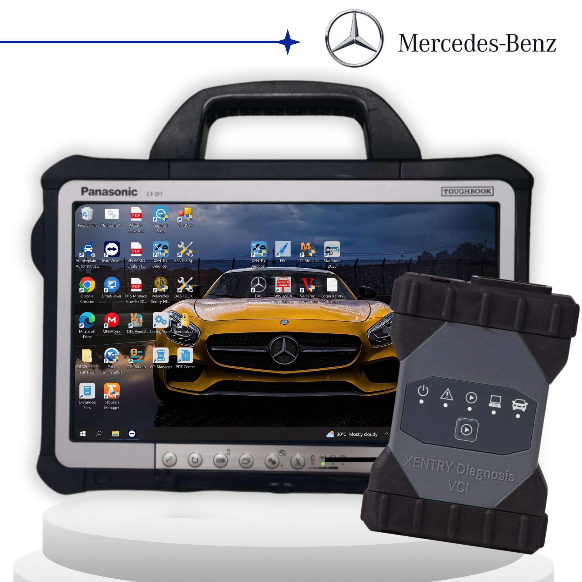 full combo mercedes diagnostic