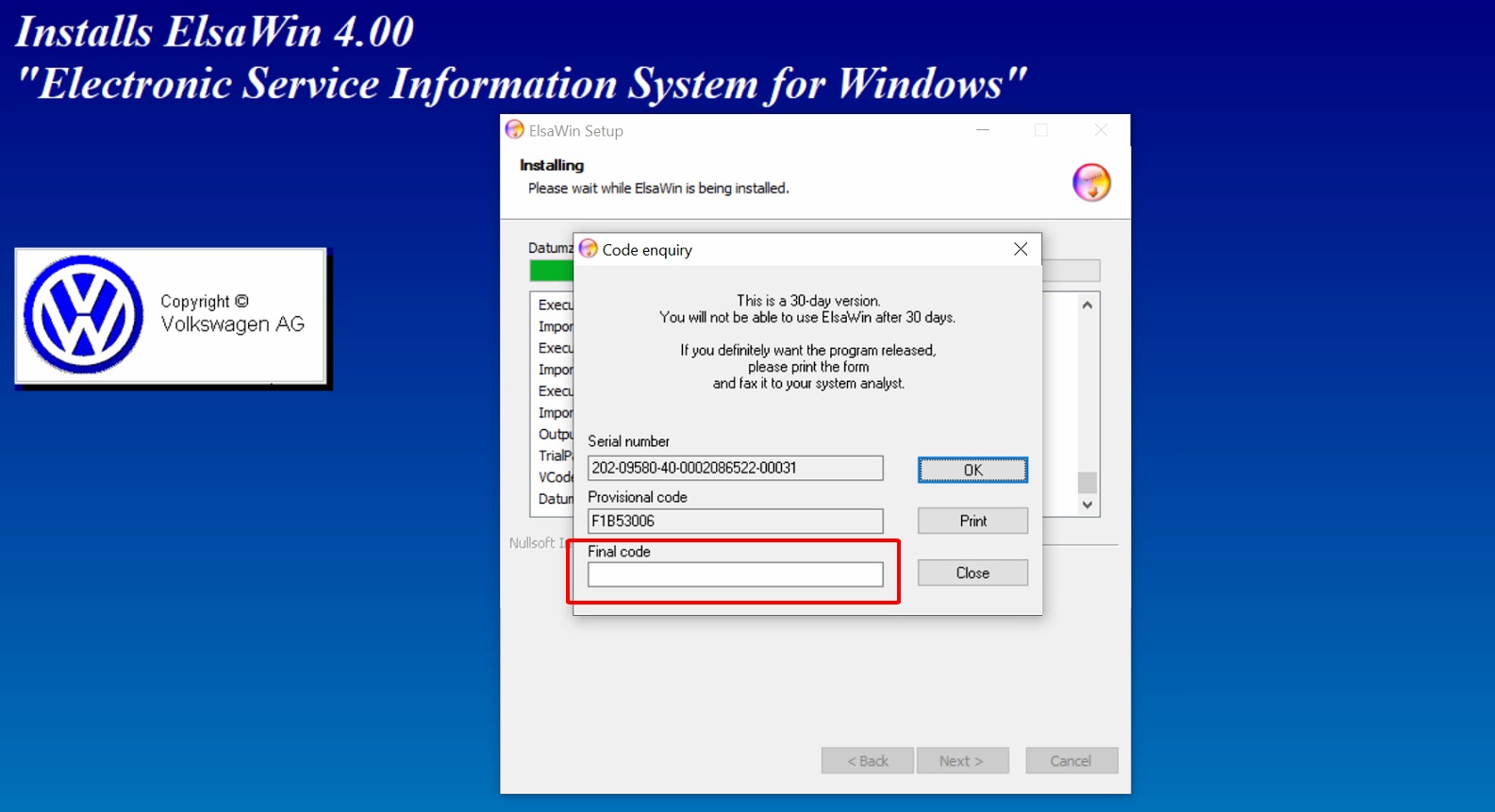 elsawin installation guide​ 5