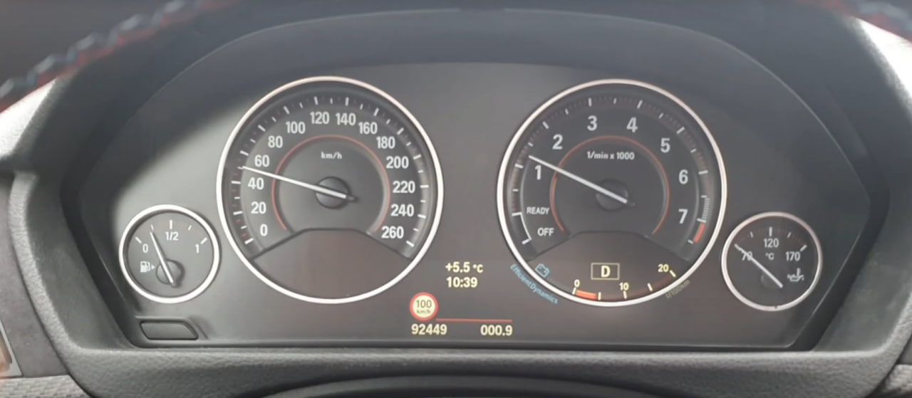 BMW Speed Limit Information (2)