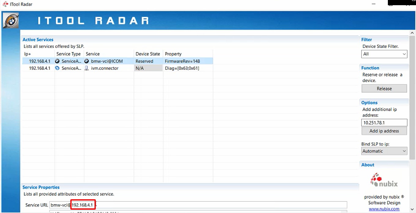How to Use EasyConnect to Configure the Port for ISTA D 2