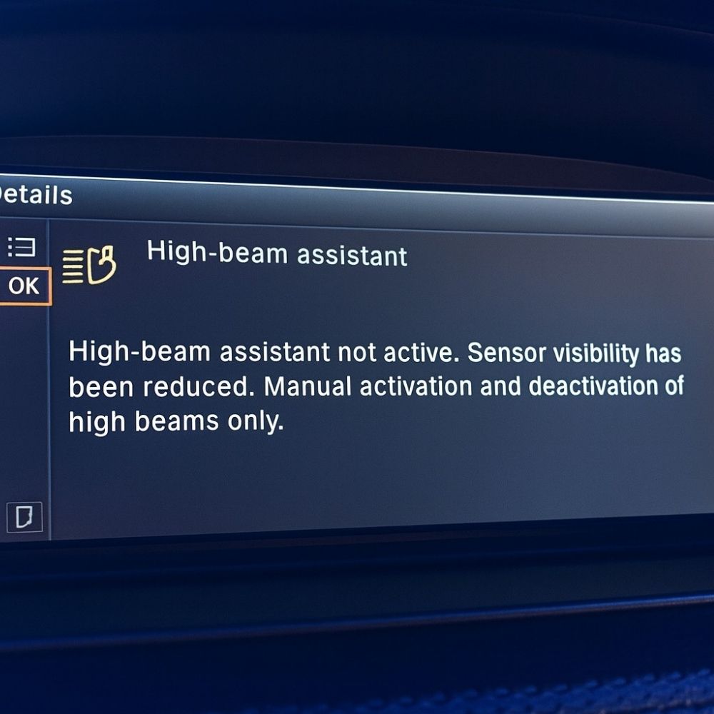 activate bmw high beam assist_