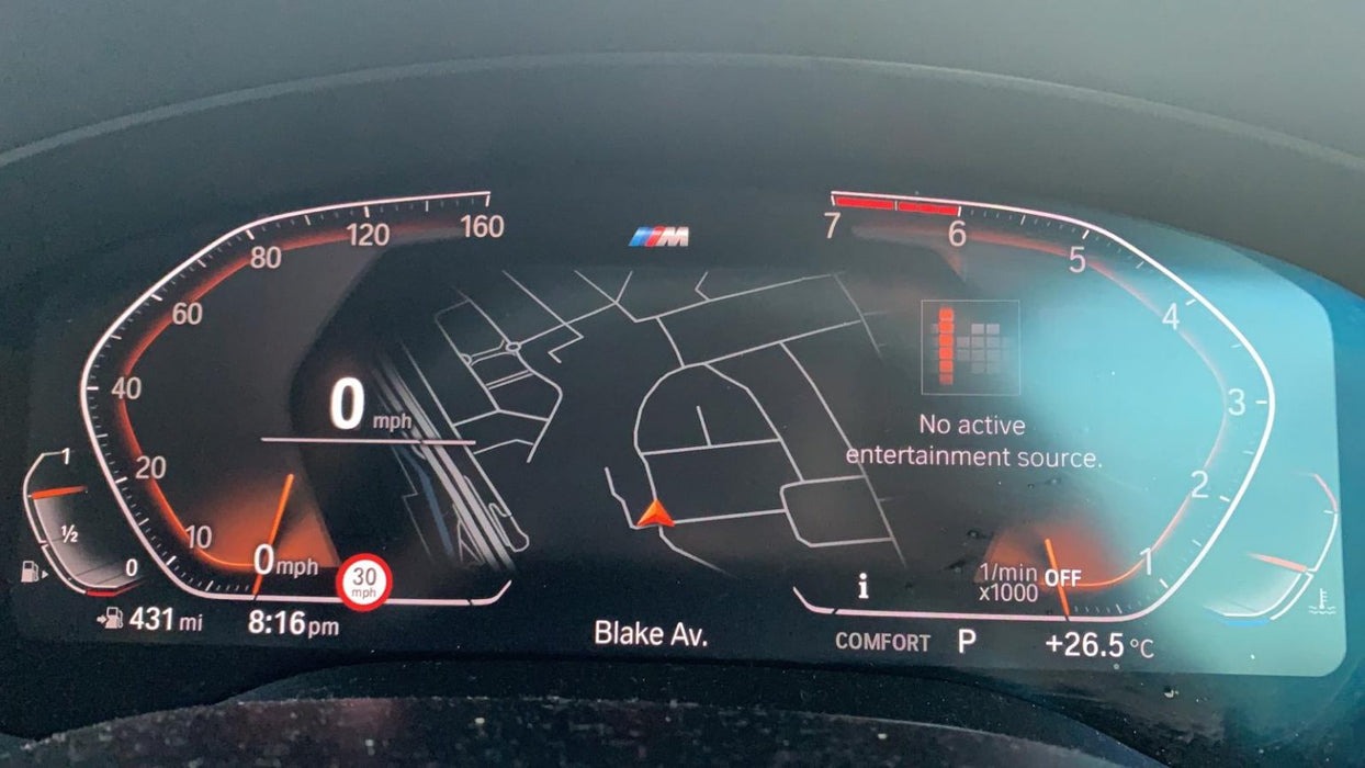 bmw speed limit information 2