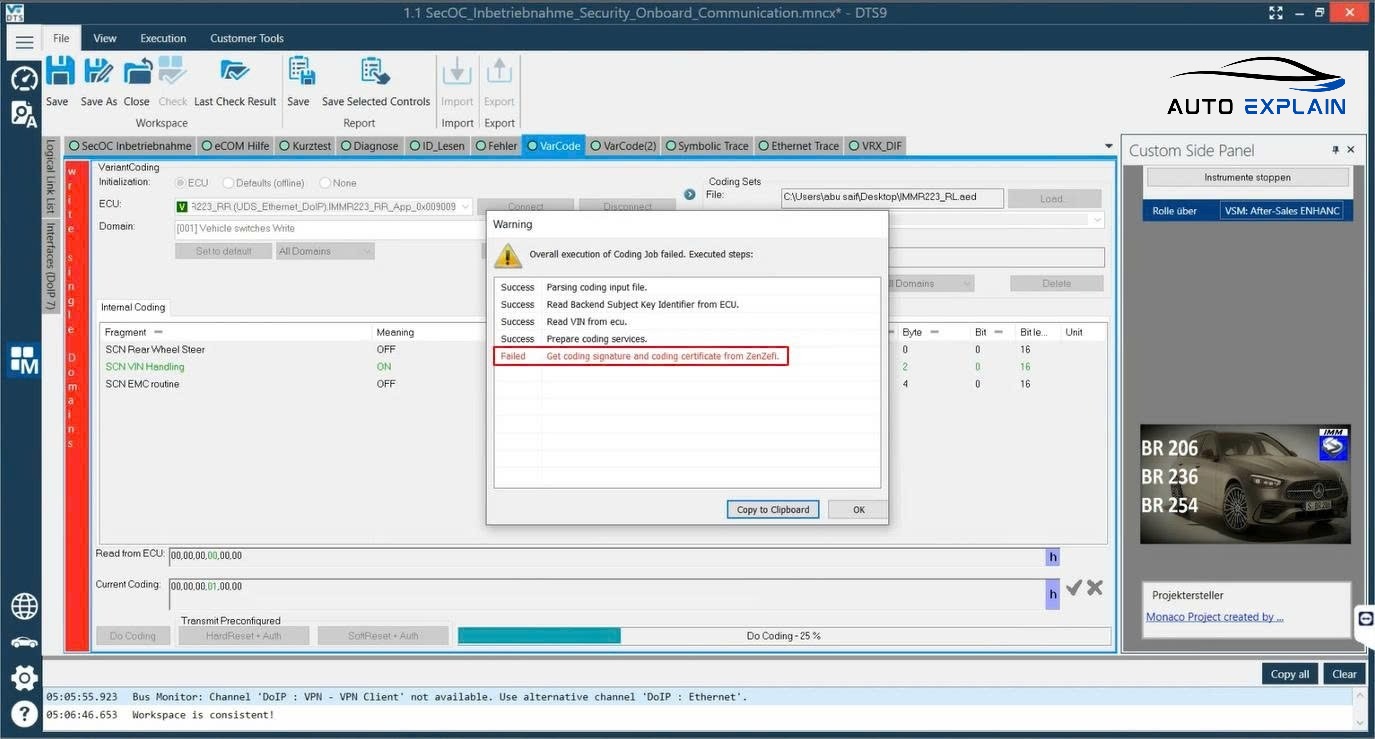 certificate ZenZefi for DTS Monaco 9 5 (4)
