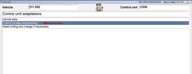 How to Programming Central Gateway offline with DAS on Mercedes W211 2