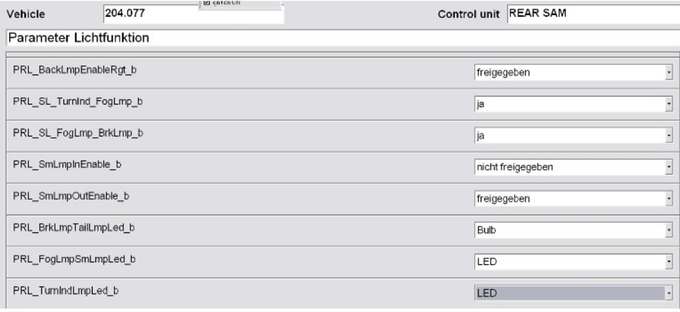 How to retrofit Rear Led Lights by DAS on Mercedes W204 8