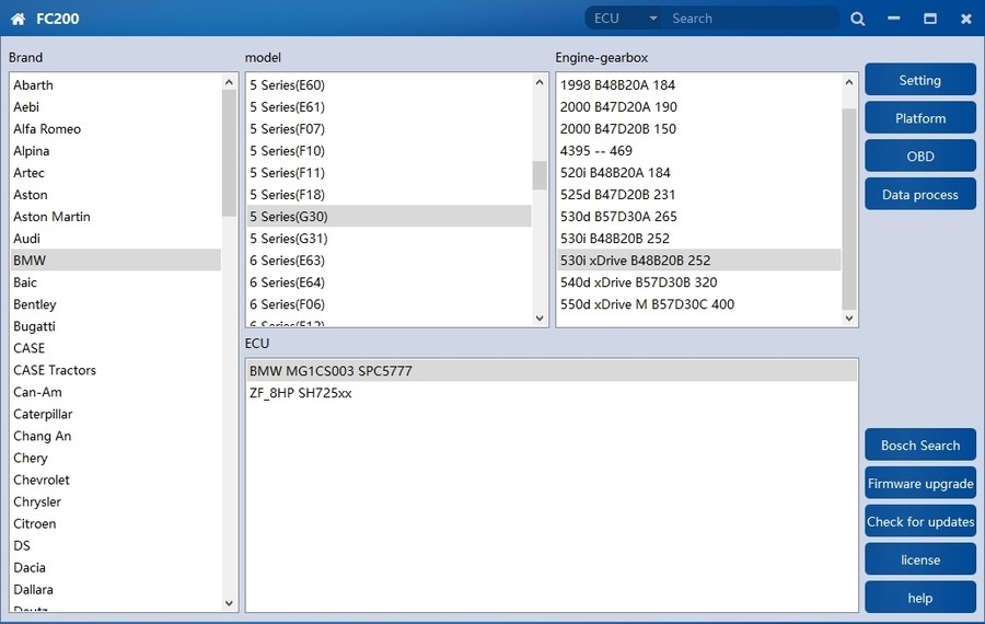 FC200 ECU Programmer 5