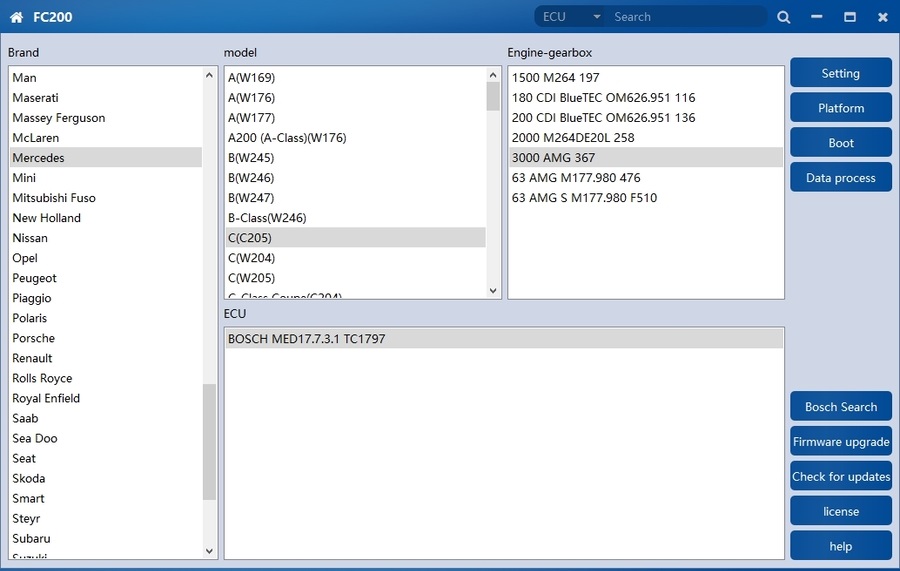FC200 ECU Programmer 8