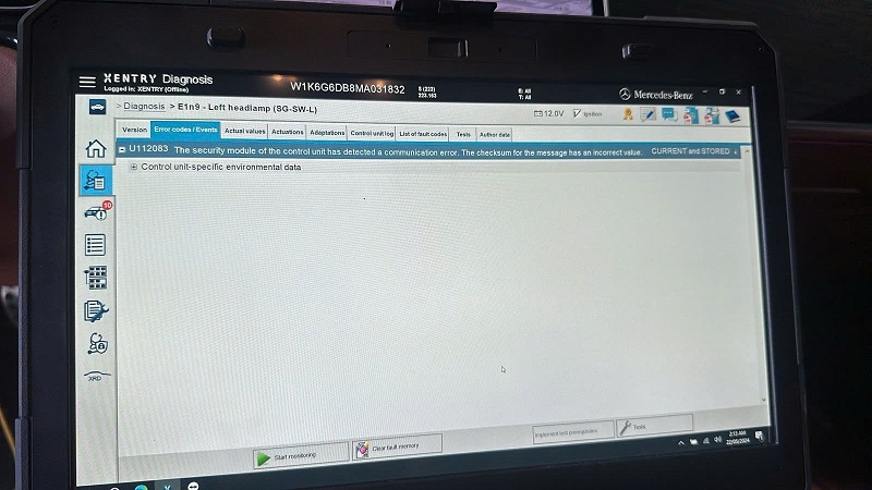 Mercedes-Benz Headlight Programming 2