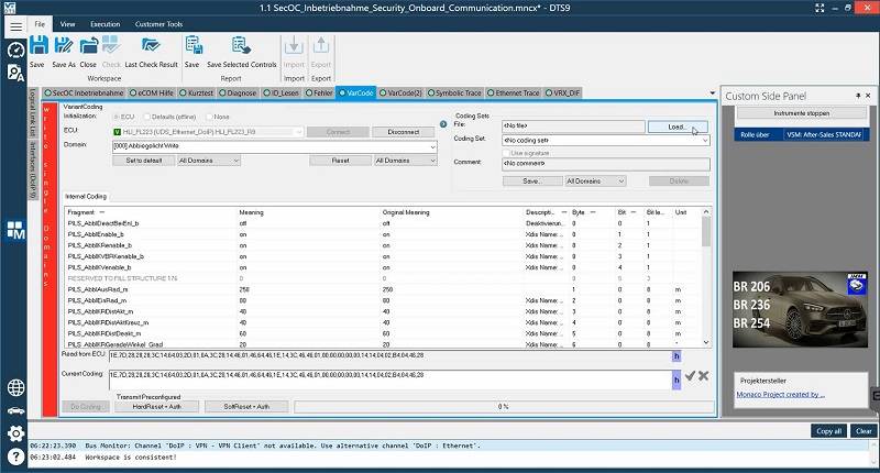 Mercedes-Benz Headlight Programming 3