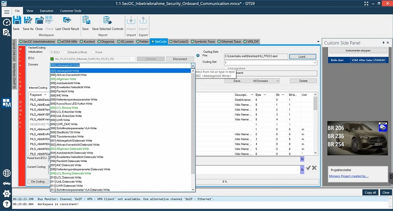 Mercedes-Benz Headlight Programming 4
