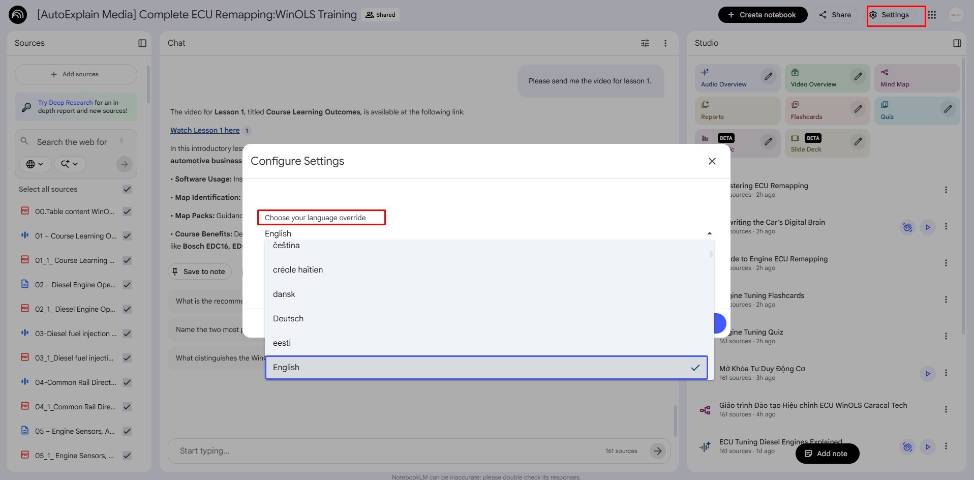 ecu training course 6