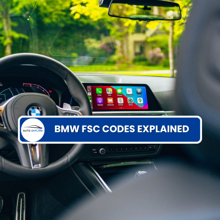 BMW FSC Codes Explained: Full FSC Code List for F-Series - AutoExplain