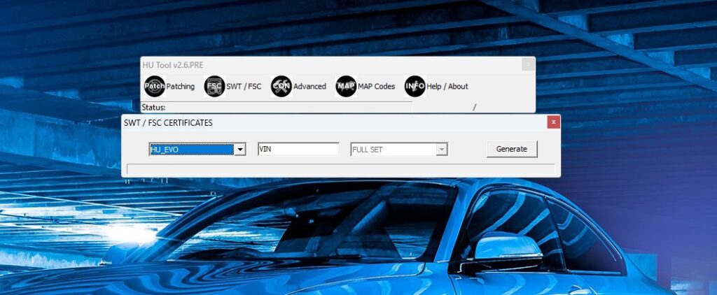 FSC Generation with HU TOOL 2.6 2