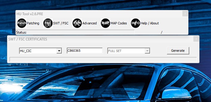 FSC Generation with HU TOOL 2.6 4