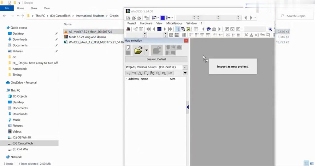 How to use Damos files in WinOLS 3
